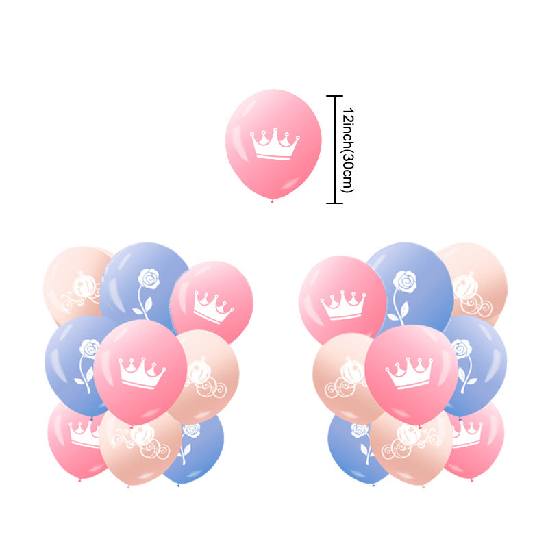 Disney Princess Theme Birthday Decoration Pack