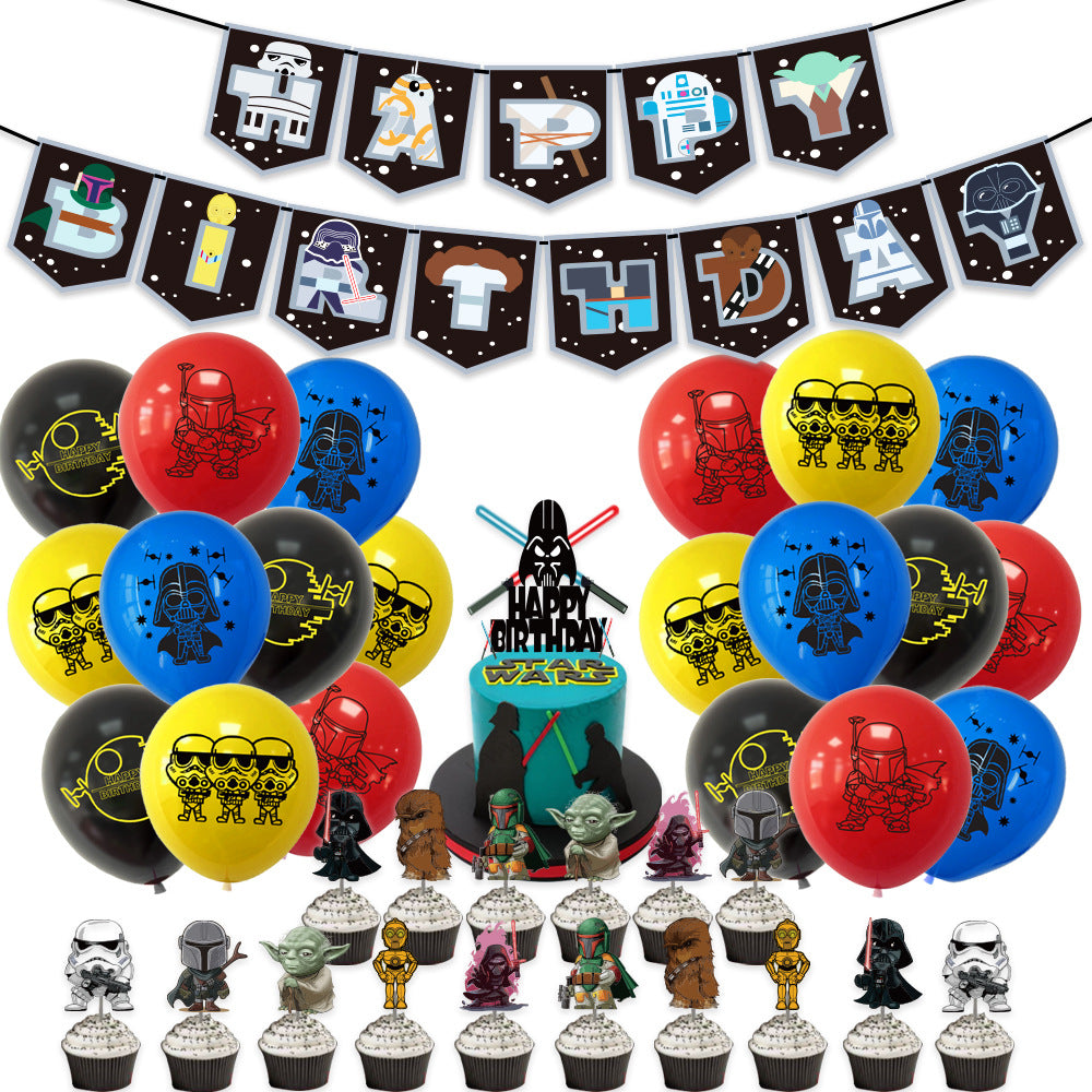 Star Wars Birthday Decoration Pack