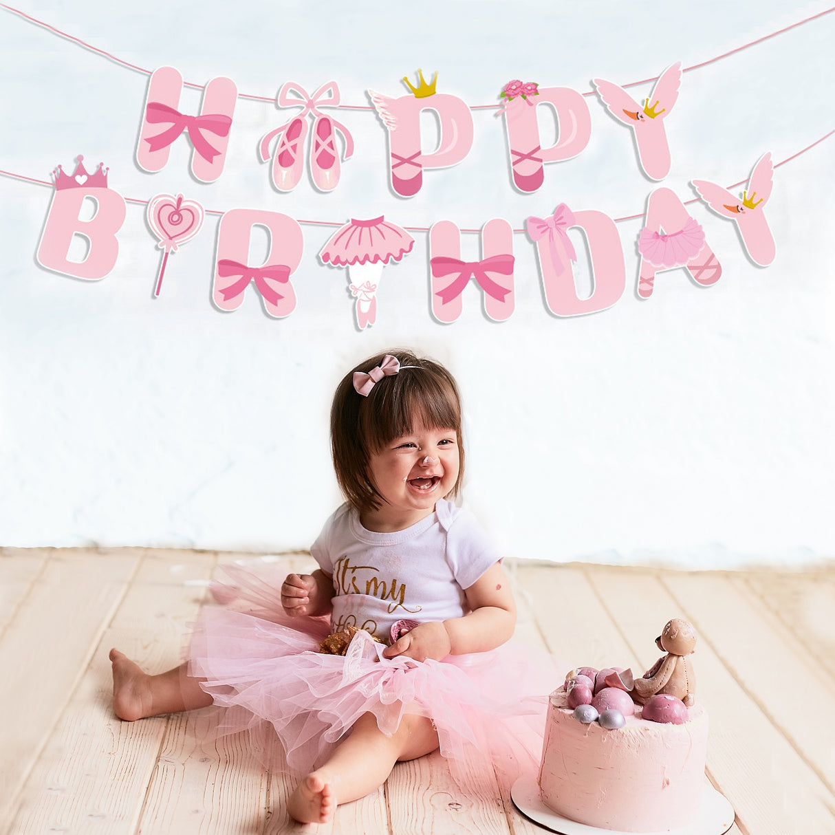 Ballerina Theme Birthday Decoration Pack