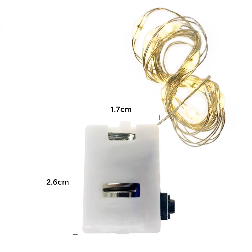 1 meter Fairy LED Lights with switch mode