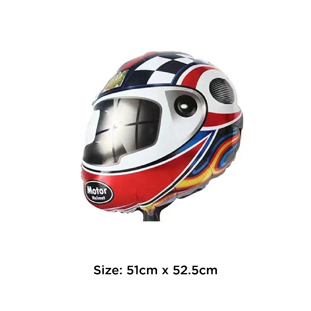 Racing Race Car Motorcycle Gaming Foil Balloon Individual
