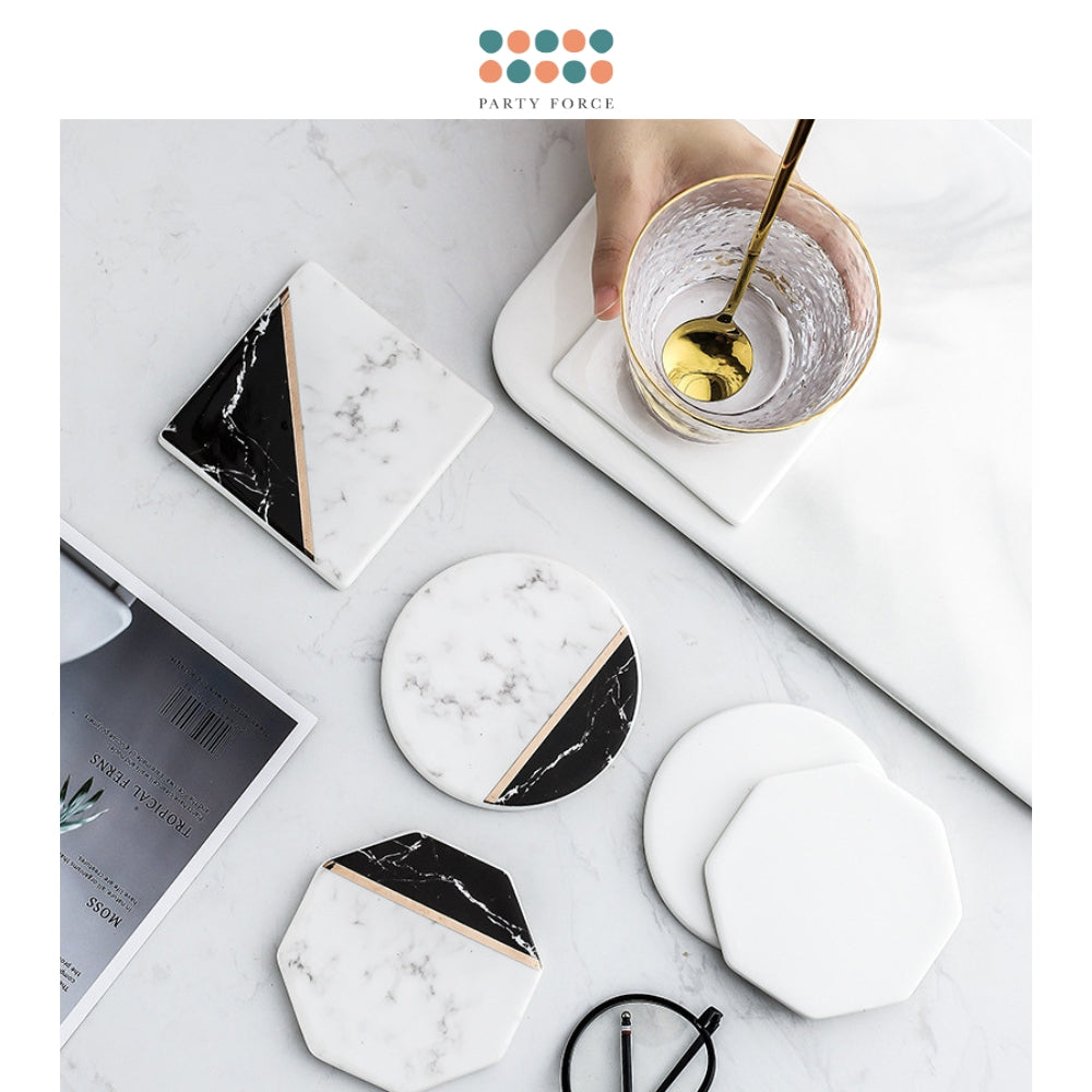 Modern Marble Shaped Coaster