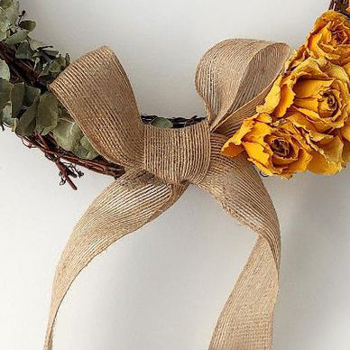Handmade Dried Flower Wreath Decoration