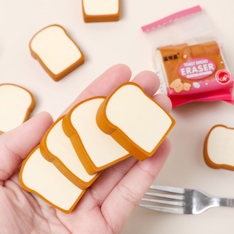 Creative Cute Food Eraser Stationery