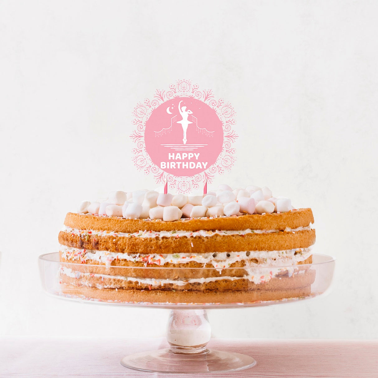 Ballerina Theme Birthday Decoration Pack