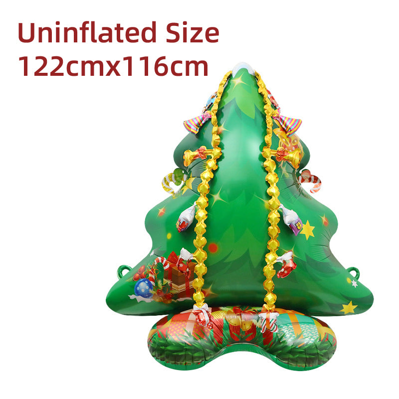 Christmas 3D Cartoon Oversized Foil Balloon