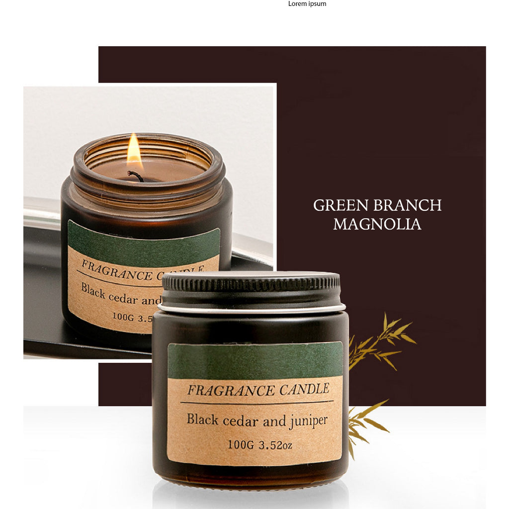 Romantic Fragrance Scented Jar Candle