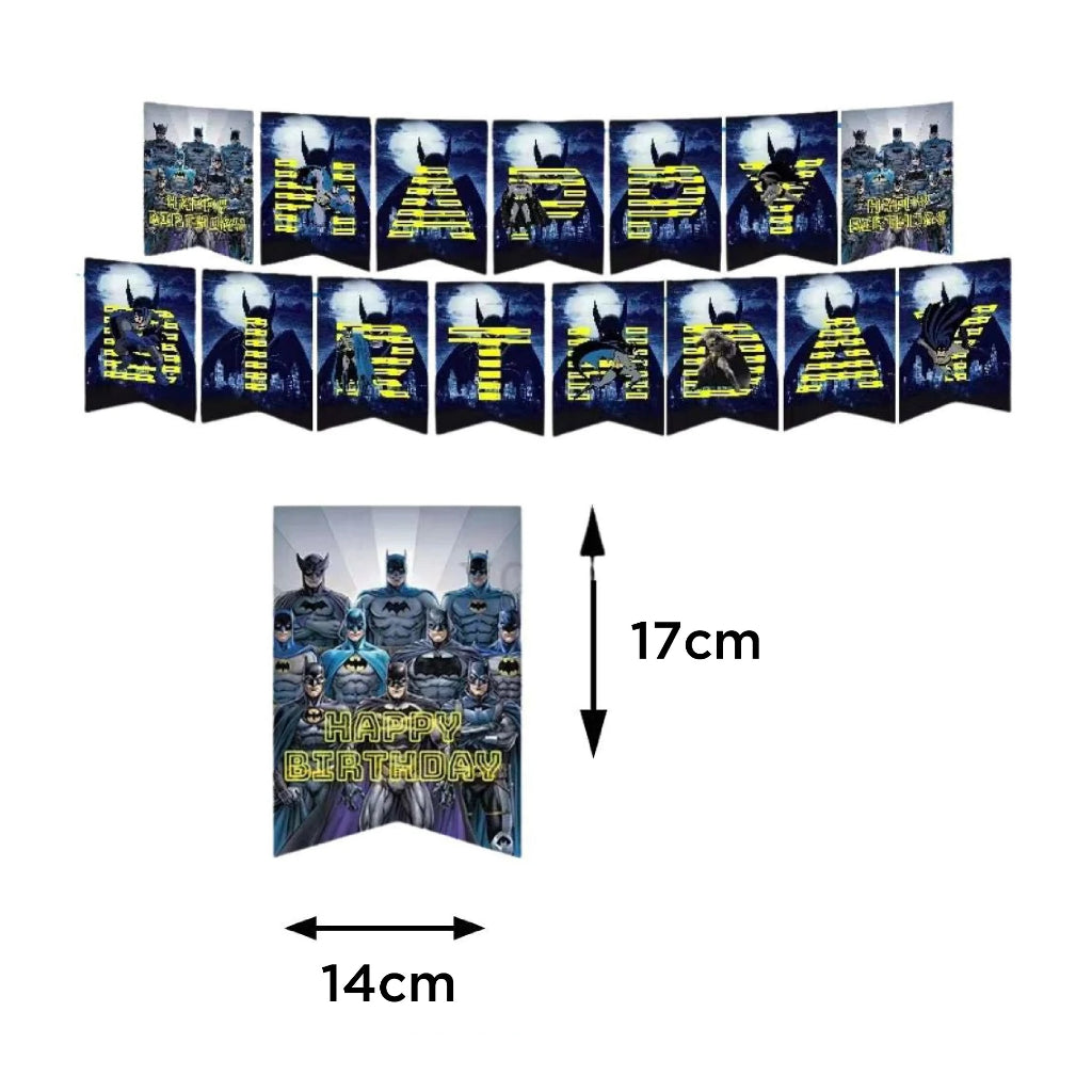 Batman Balloon Birthday Set 1