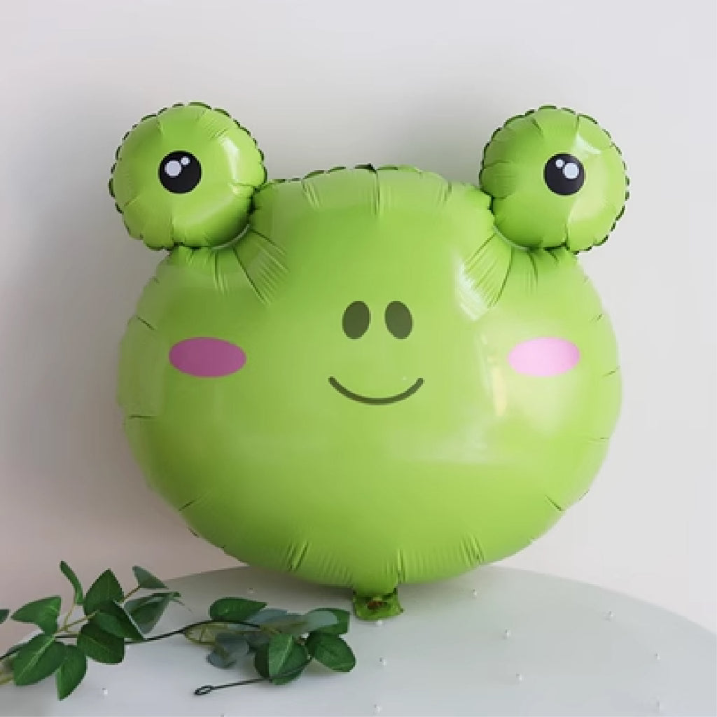 Large Cartoon Animal Head Foil Balloon Individual