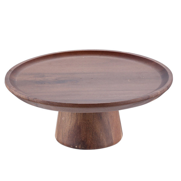 Acacia Wooden Cake Tray Stand Party Force