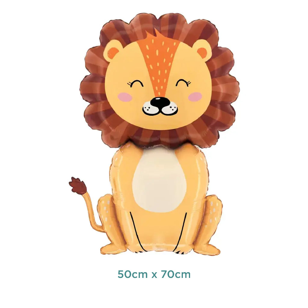 Large Jungle Safari Animal Foil Balloon Individual