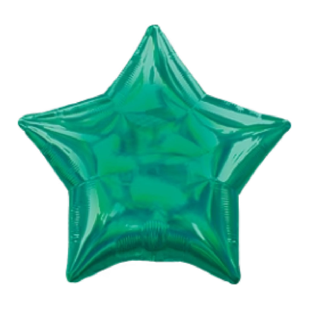 18 inch Laser Iridescent Shape Foil Balloon