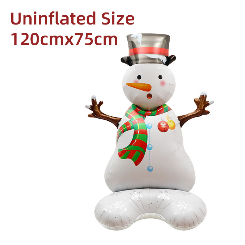 Christmas 3D Cartoon Oversized Foil Balloon