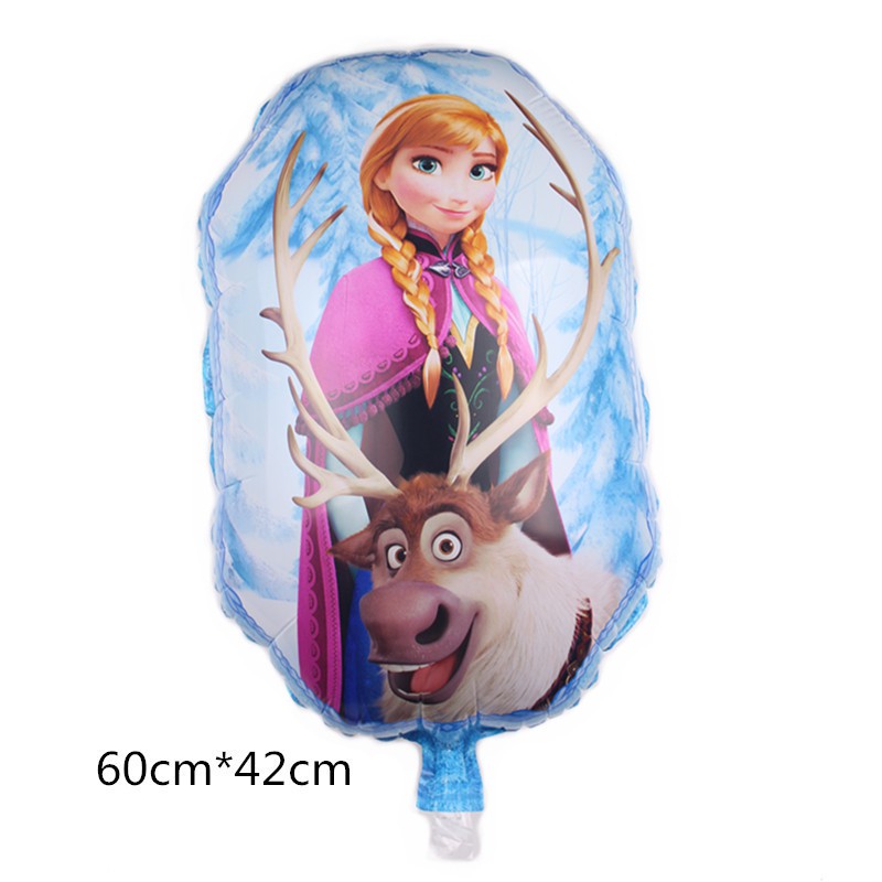 Frozen birthday balloon party decoration tableware