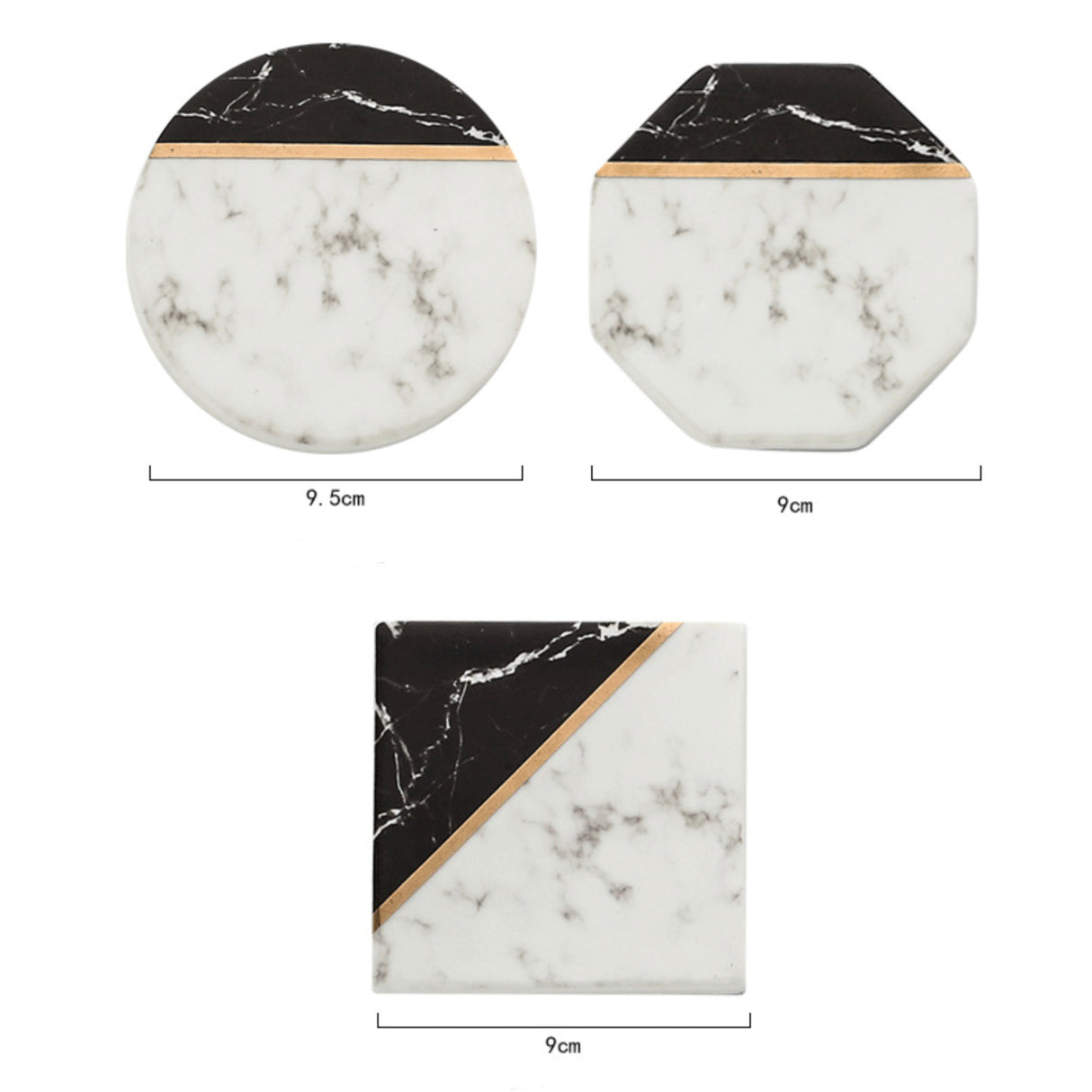 Modern Marble Shaped Coaster