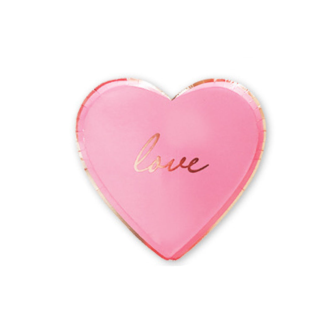 Disposable Heart Shaped Tableware