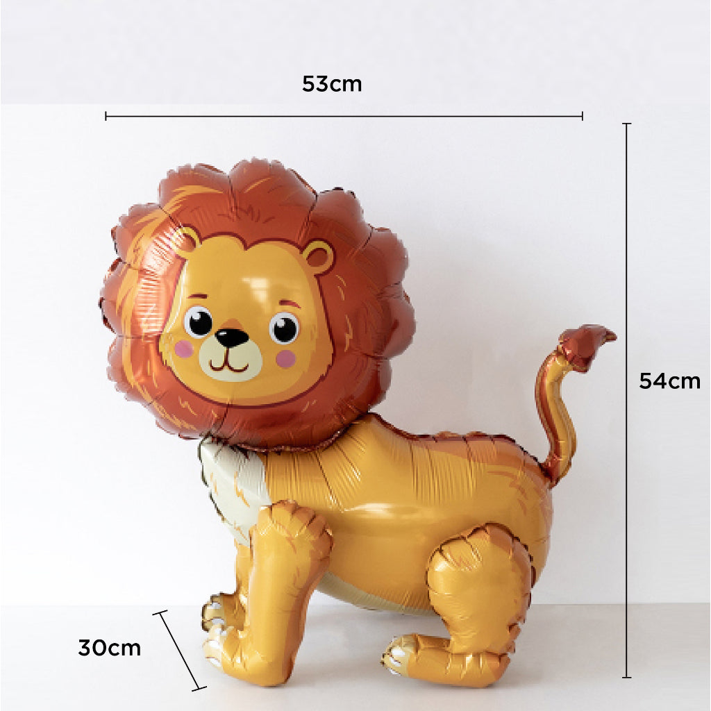 4D Standing Unicorn Animal Dinosaur Foil Balloon Individual