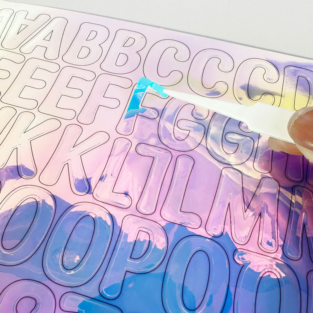 A to Z Alphabets Letters Craft Stickers