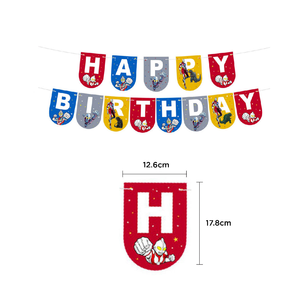 Ultraman Balloon Birthday Pack
