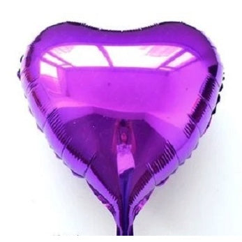Heart Shape Foil Balloon 18 inch / 10 inch