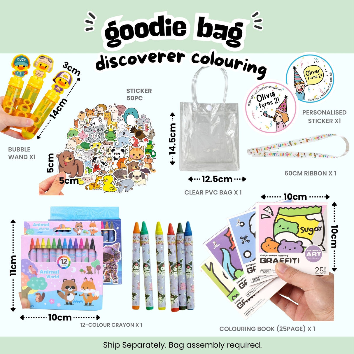Goodie Bag - Discoverer Colouring Pack