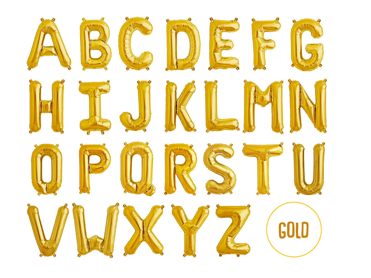 16 inch Letter Foil Balloon