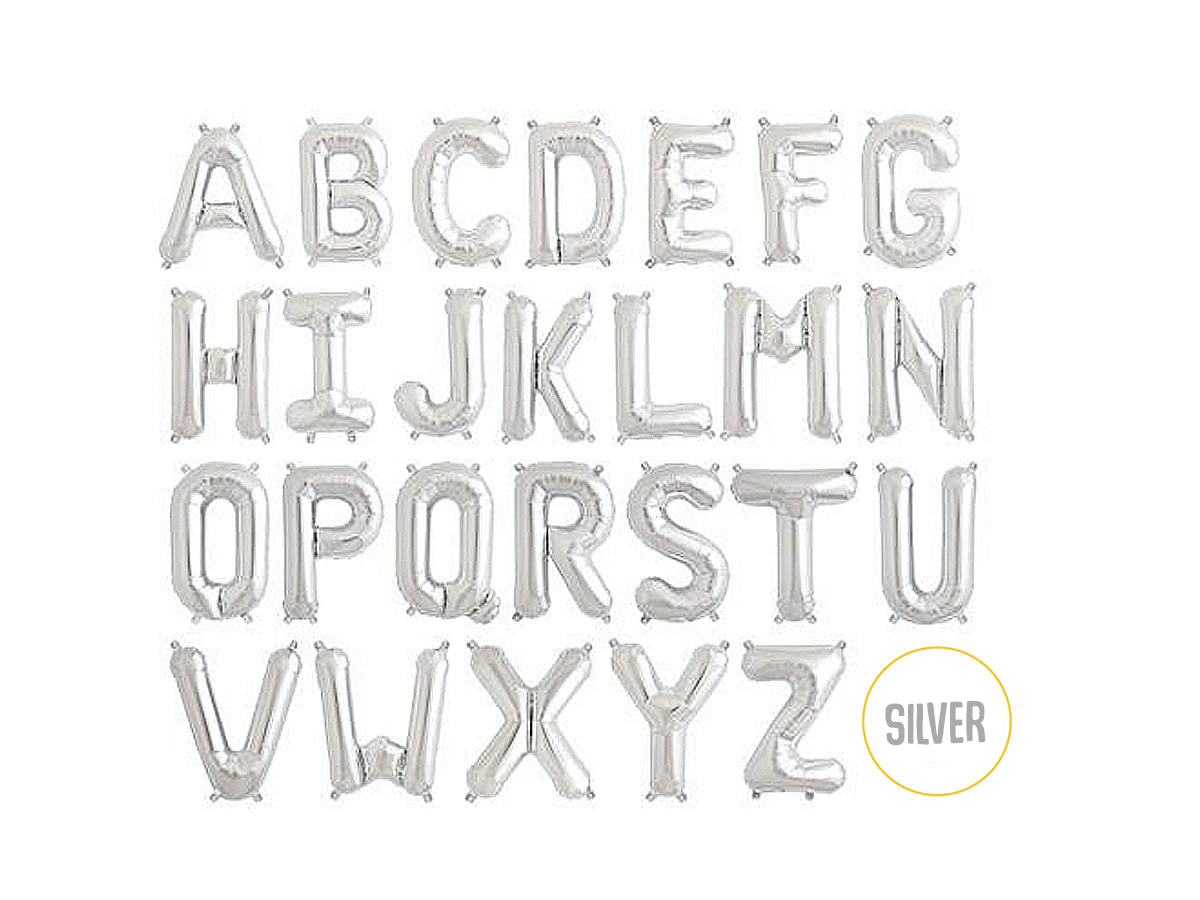16 inch Letter Foil Balloon