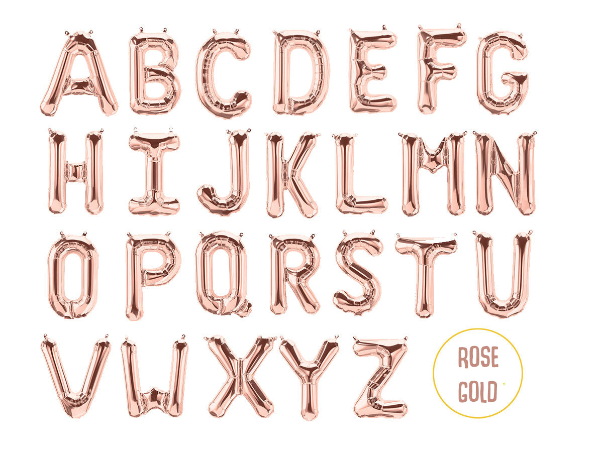 16 inch Letter Foil Balloon