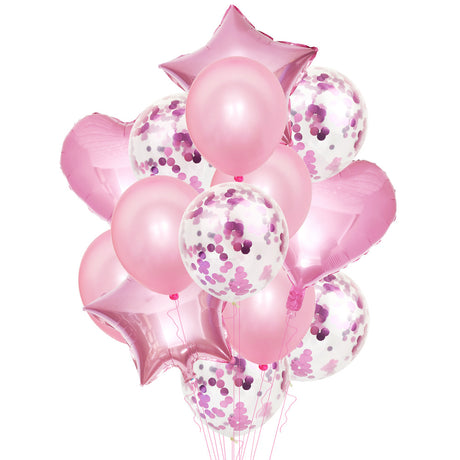 14pcs Mix Balloon Bouquet