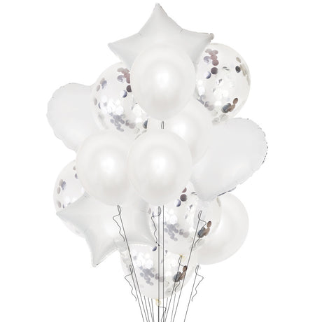 14pcs Mix Balloon Bouquet