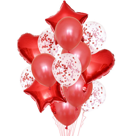 14pcs Mix Balloon Bouquet