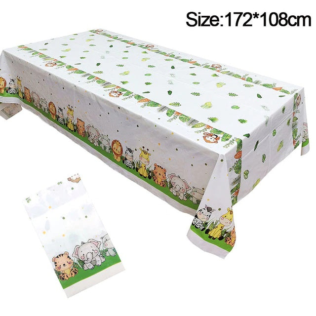 Animal Safari theme party balloon for Happy birthday Party Decoration