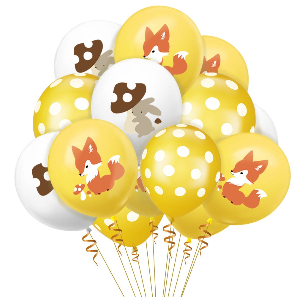 12inch printed latex balloon helium grade balloon for parties