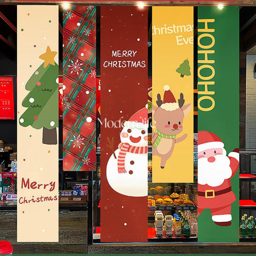 Christmas Banner balloon Decoration Backdrop Stacking display box Photo props