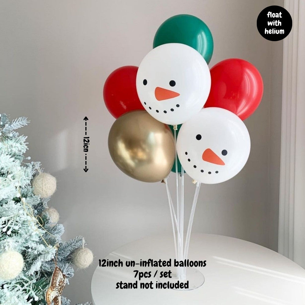 Christmas Banner balloon Decoration Backdrop Stacking display box Photo props