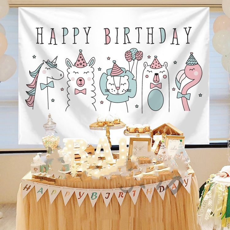 Premium Cute Cloth Backdrop for Birthday decoration