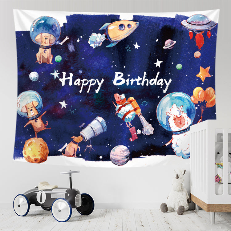 Premium Cute Cloth Backdrop for Birthday decoration