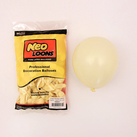 5 inch latex balloon metallic confetti solid pearl pastel chrome vintage birthday party balloon