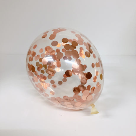 5 inch latex balloon metallic confetti solid pearl pastel chrome vintage birthday party balloon