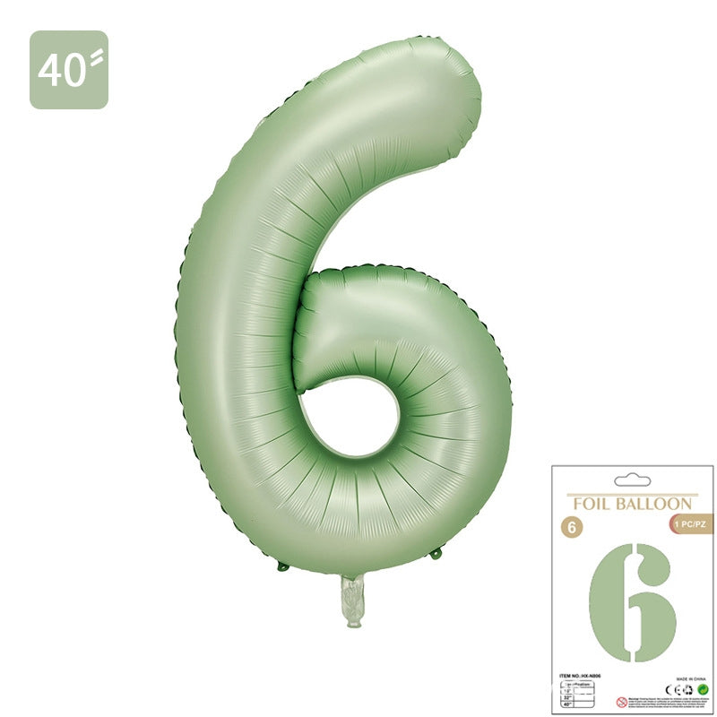 All 40inch Giant Number Balloon