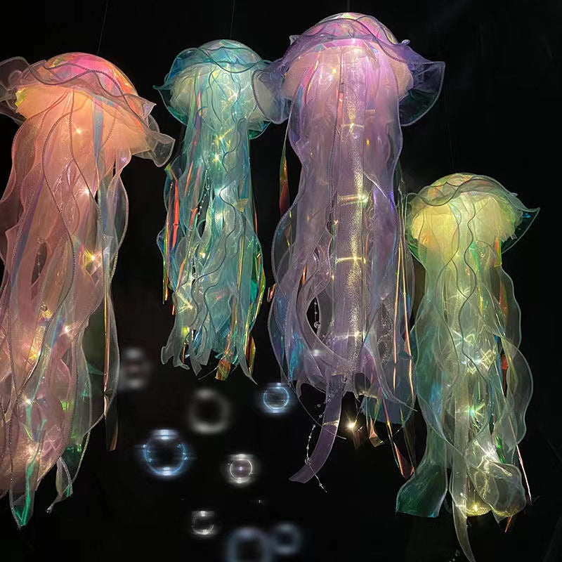 Luminous Jellyfish Lantern Colour lanterns for Mid Autumn