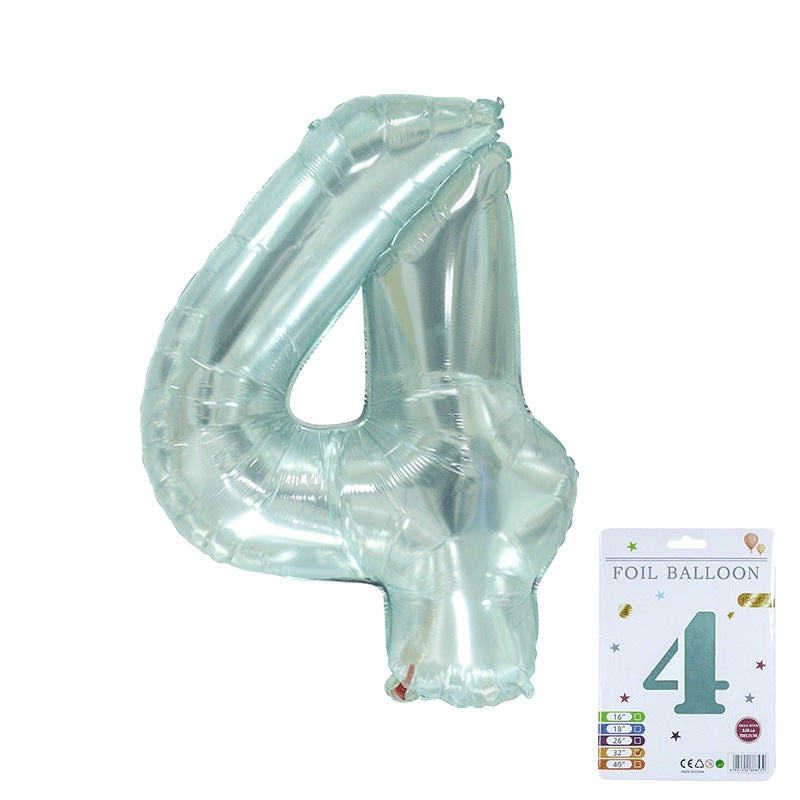 All 32inch Number Balloon No Helium 32 inch Number Balloon