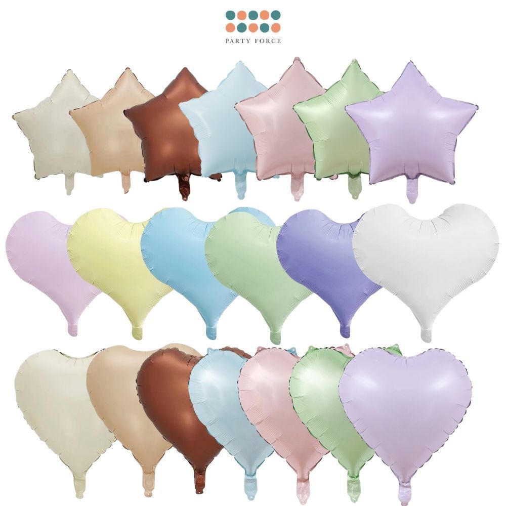 22 inch Matt Foil Heart balloon