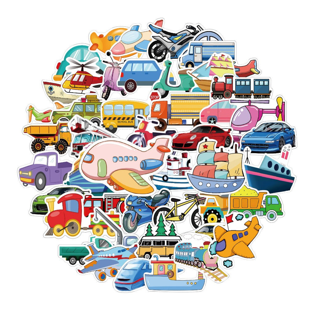 50pcs Sticker sets Cute Cartoon stickers for kids birthday goodie bag gift