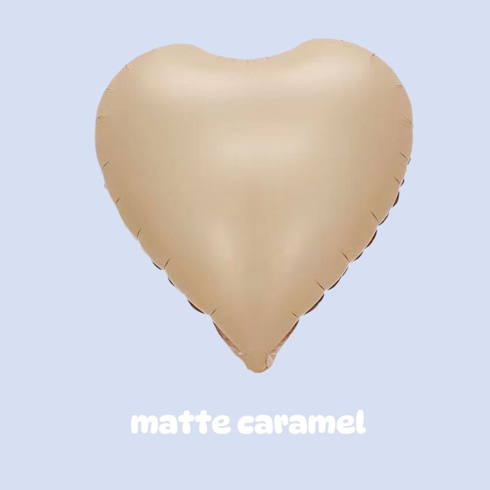 Individual Helium Inflated Heart Balloon Star Balloon