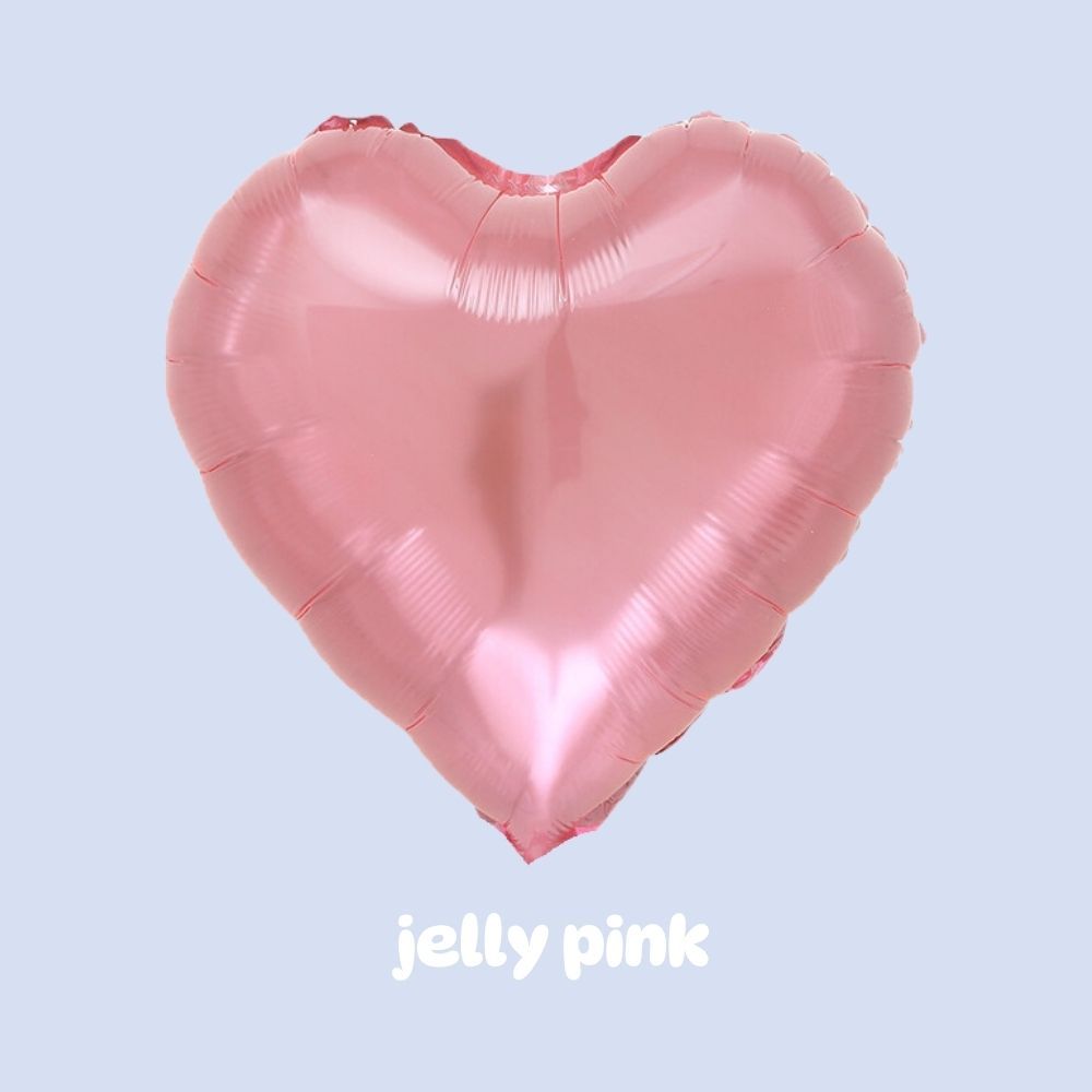 Individual Helium Inflated Heart Balloon Star Balloon