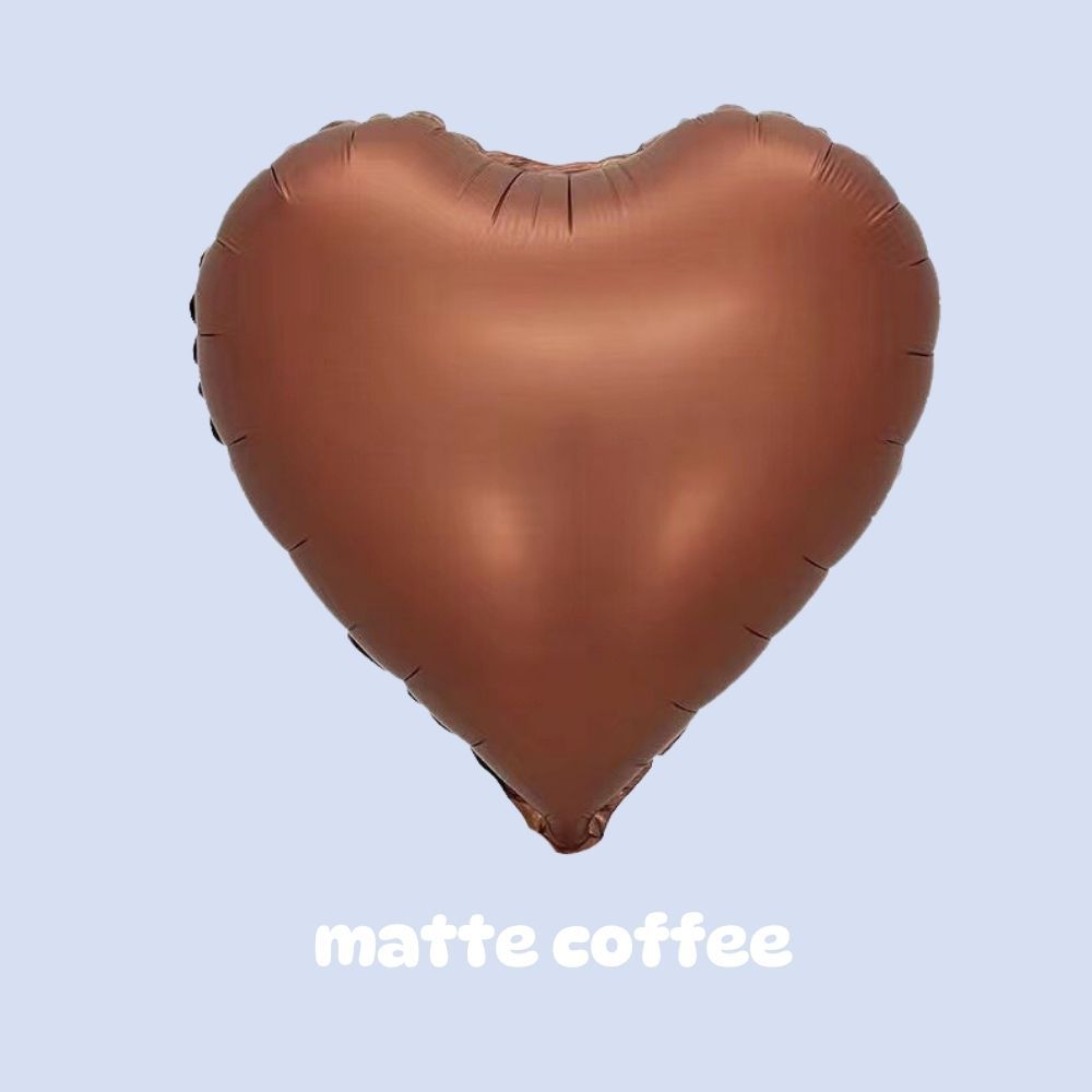 Individual Helium Inflated Heart Balloon Star Balloon