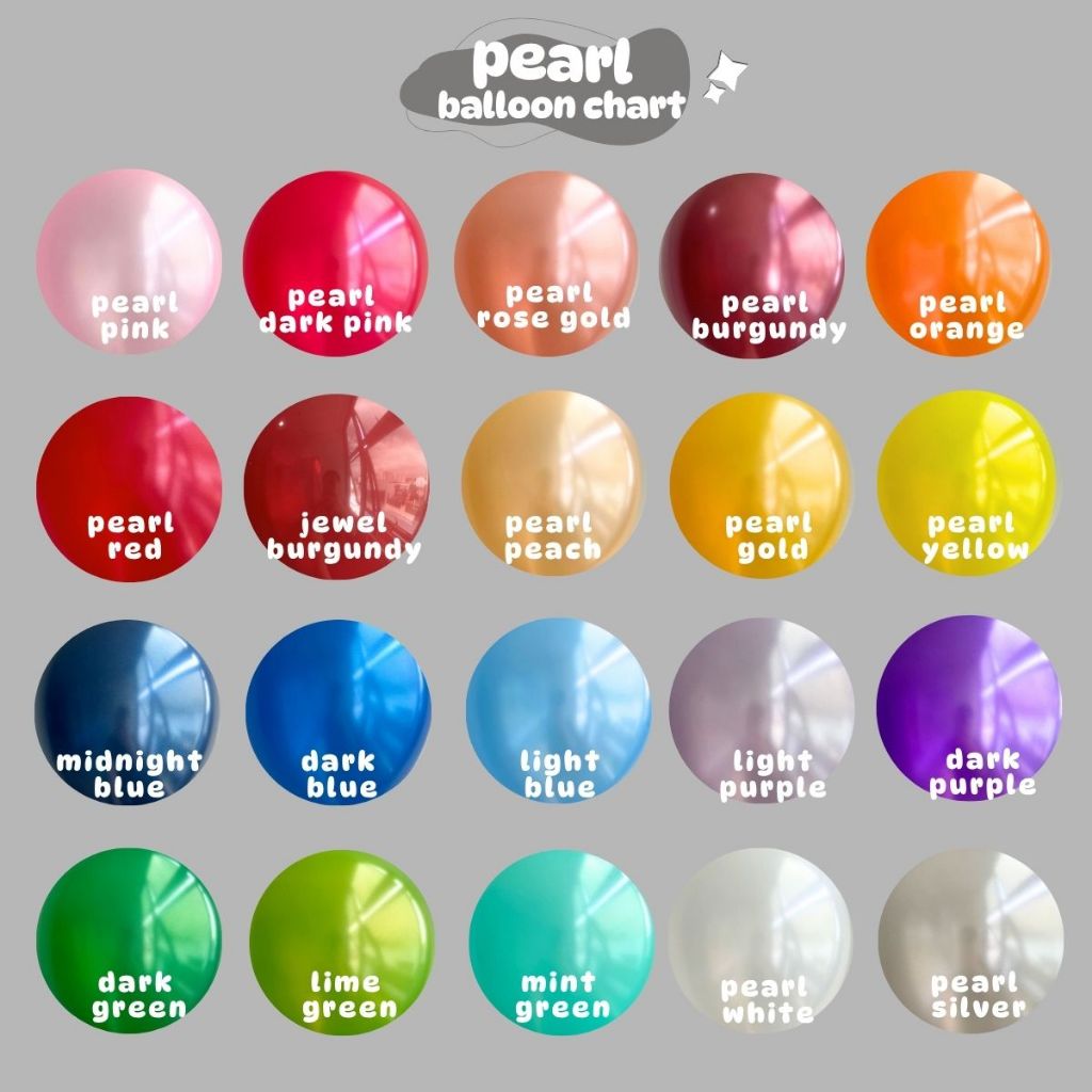 Individual Helium Inflated Balloon