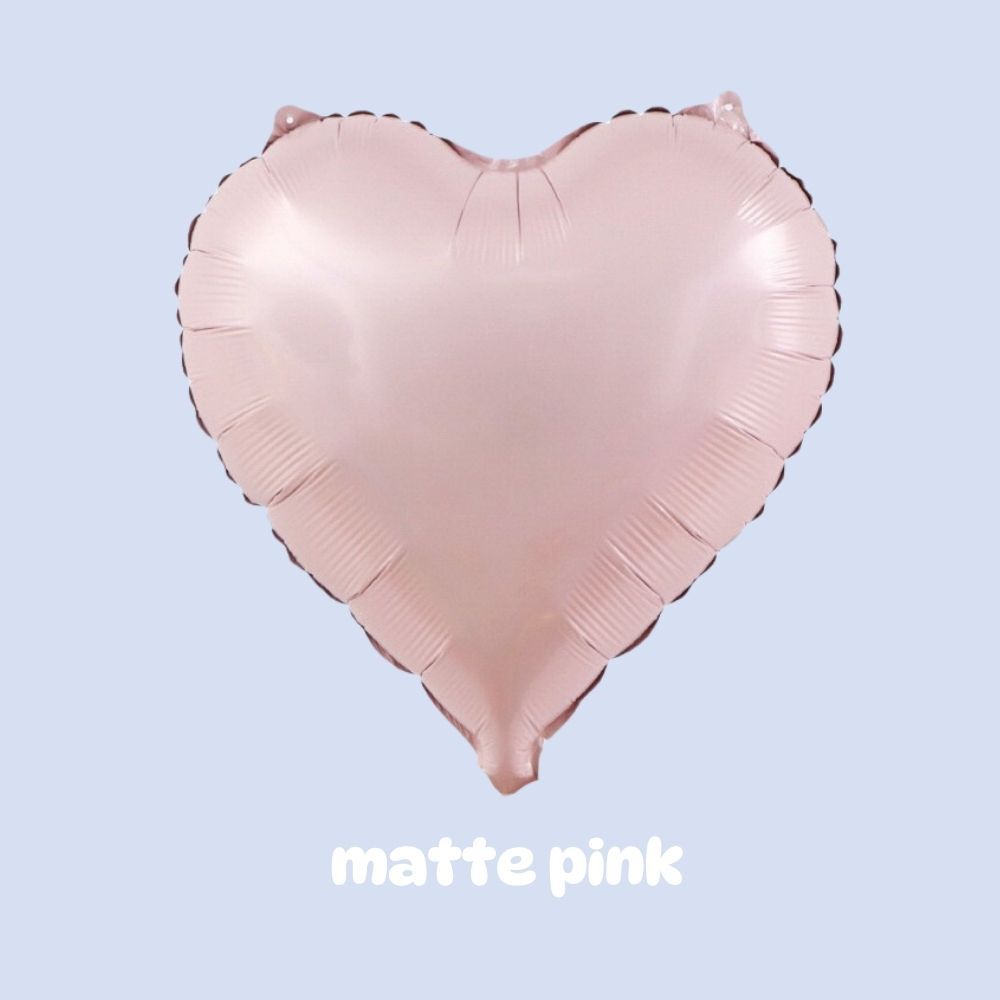 Individual Helium Inflated Heart Balloon Star Balloon