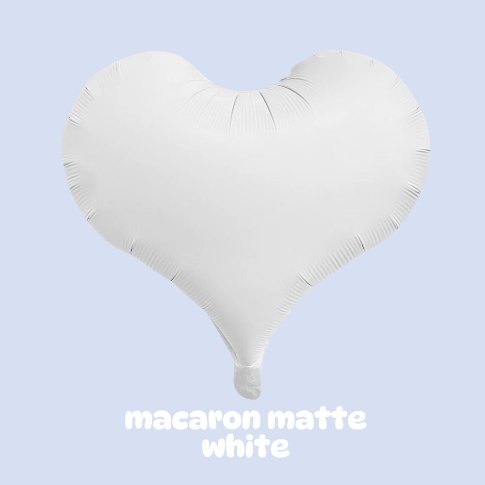 Individual Helium Inflated Heart Balloon Star Balloon